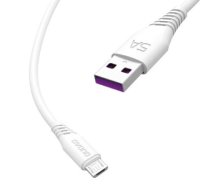 Dudao USB / micro USB fasst charging data cable 5A 1m white (L2M 1m white)