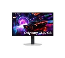 Samsung Odyssey OLED G8 | S32FG810SU | 32 in | 4K UHD (2160p) 3840 x 2160 at 240 Hz | 260 cd/m² | 2xHDMI, DisplayPort | Height, pivot (rotation), swivel, tilt | None