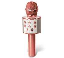 Forever Bluetooth microphone with speaker BMS-300 rose gold