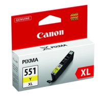 Canon CLI-551XL Y Ink Cartridge, Yellow