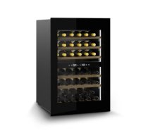 Caso Wine Cooler WineDeluxe WD 41 Energy efficiency class F, Built-in, Bottles capacity 41, Black