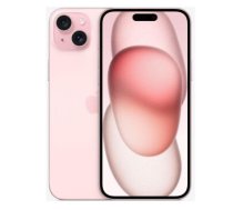 Model iPhone 15 Plus|Built-in storage 128 GB|RAM 6GB|Pink|LTE|4G|5G|OS iOS 17|Screen 6.7"|2796 x 1290|OLED|CPU A16 Bionic chip; 6‑core CPU with 2 performance and 4 efficiency cores|Dual     SIM|1xUSB-C|Camera 48MP+12MP|Front-facing Camera 12MP|Bluetooth/U