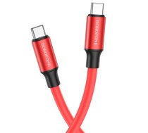 Borofone Cable BX82 Bountiful - Type C to Type C - 60W 3A 1 metre red