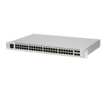 USW-48-PoE is 48-Port managed PoE switch with (48) Gigabit Ethernet ports including (32) 802.3at PoE+ ports, and (4) SFP ports. Powerful second-generation UniFi switching.