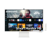 Samsung LS32CM801UUXDU 32" Flat VA Smart Monitor M801 with Integrated Apps 3840x2160/16:9/400cd/m2/4ms HDMI