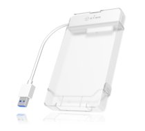 Icy Box-AC703-U3 Adapter cable with protective a cover for 2.5" SATA hard disks to USB 3.0, blue Access LED Raidsonic ICY BOX Adapter cable with protective a cover for 2.5" SATA hard disks to USB 3.0, blue Access LED SATA, 2.5", USB 3.0