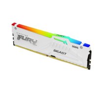 Kingston Technology FURY Beast 16GB 6400MT/s DDR5 CL32 DIMM White RGB EXPO