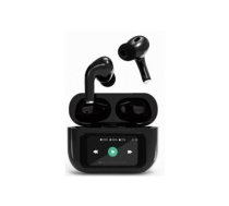 Austiņas Gembird BT TWS with LCD display and Active Noise Cancelling Black