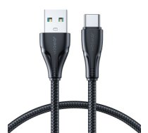 Joyroom USB - USB C 3A cable Surpass Series for fast charging and data transfer 1.2 m black (S-UC027A11)