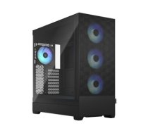 Fractal Design Pop XL Air RGB Black TG Clear Tint, E-ATX up to 280 mm, ATX , mATX, Mini ITX, Power supply included No