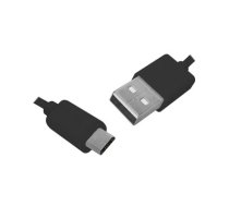 PS USB-micro USB kabelis 1,5 m, melns, HQ.