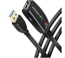 Axagon Active extension USB 3.2 Gen 1 A-M > A-F cable, 5 m long. Power supply option.