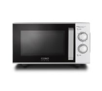 Caso Ceramic Microwave Oven with Grill MG 25 Ecostyle Free standing, 25 L, 900 W, Grill, Silver, Ceramic bottom (no plate)