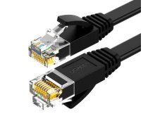 Ugreen NW102 50172 flat LAN Ethernet cable Cat. 6 0.5m - black