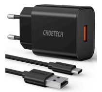 Choetech Quick Charge 3.0 Quick Charge 3.0 18W 3A USB Wall Charger Black (Q5003)