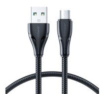 Joyroom USB cable - micro USB 2.4A Surpass Series for fast charging and data transfer 1.2 m black (S-UM018A11)