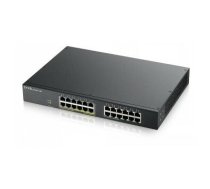 ZYXEL ZYXEL GS1900-24, 24-PORT GBE L2, 12 PORT POE SMART SWITCH, RACKMOUNT, 130 WATT