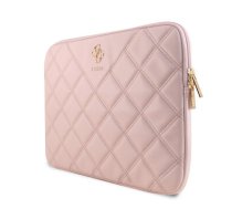 Guess PU Quilted 4G Metal Logo Laptop Sleeve 13|14" Pink