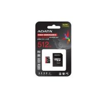 MEMORY MICRO SDXC 512GB W/AD./AUSDX512GUI3V30SHA2-RA1 ADATA