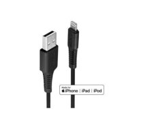 CABLE USB-A TO LIGHTNING 0.5M/BLACK 31319 LINDY