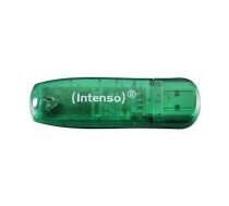 MEMORY DRIVE FLASH USB2 8GB/GREEN 3502460 INTENSO