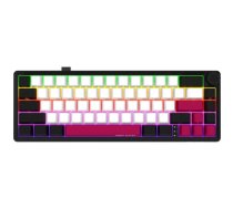 LORGAR KBP70MW, Wireless 65% Mechanical Gaming Keyboard Pro, Black/red, EN layout