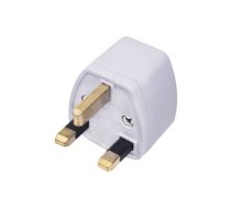 Travel Adapter AC Akyga AK-AD-59 US | AU | UE to UK white