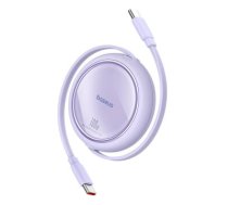 Cable USB-C to USB-C Baseus Free2Draw, PD, 100W, 1m (purple)