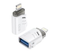 XO adapter NB256A OTG USB - Lightning white