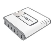 MikroTik RBmAPL-2nD mAP lite Access point Wi-Fi, 802.11b/g/n, 2.4 GHz, 1, Web-based management, 0.15 Gbit/s, Power over Ethernet (PoE), 150 Mbit/s