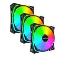 CASE FAN 120MM/RX120 PRO BLACK 3 IN 1 MONTECH
