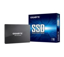 SSD|GIGABYTE|1TB|SATA 3.0|Write speed 500 MBytes/sec|Read speed 550 MBytes/sec|2,5"|MTBF 2000000 hours|GP-GSTFS31100TNTD