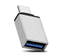 Fusion Universāls OTG Adapteris Type-C uz USB 3.0 Pelēks