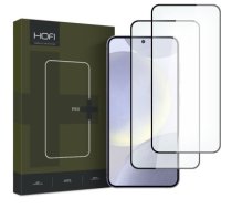 HOFI GLASS PRO+ 2-PACK GALAXY S24 MELNS RŪDĪTS STIKLS