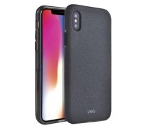 UNIQ etui Lithos iPhone X|Xs czarny |charcoal black