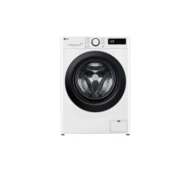 LG F4DR509SBW washer dryer Freestanding Front-load Black, White D