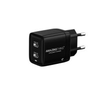 Amazing Thing Wall charger Speed Pro EUPD40WBK - 2xType C - PD 40W 3A black