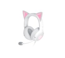 Razer Headset | Kraken Kitty V2 | Wired | Over-ear | Microphone | Noise canceling | White