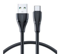 Joyroom USB - USB C 3A cable Surpass Series for fast charging and data transfer 0.25 m black (S-UC027A11)