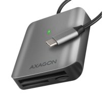Aluminum high-speed USB-C 3.2 Gen 1 memory card reader. 3 slots, UHS-II.