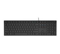 Dell KB216 Multimedia, Wired, Keyboard layout EN, English, Black, Numeric keypad