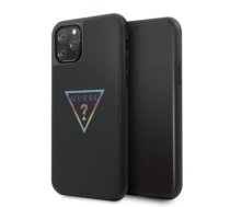 Guess GUHCN58TRMLBK iPhone 11 Pro czarny|black hard case Triangle Glitter