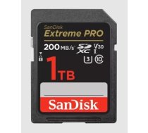 SANDISK Extreme PRO 1TB microSDXC + 2 years RescuePRO Deluxe up to 200MB/s & 140MB/s Read/Write speeds, UHS-I, Class 10, U3, V30