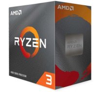 AMD CPU Desktop Ryzen 3 4C/8T 4100 (3.8/4.0GHz Boost,6MB,65W,AM4) Box