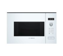 Bosch Microwave Oven BFL524MW0 20 L, Retractable, Rotary knob, Touch Control, 800 W, White, Built-in, Defrost function