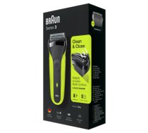 Braun Series 3- 300s black|green