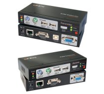 Lindy 300m CAT5 KVM Extender Combo, USB and VGA