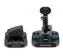 Thrustmaster Sol-R 4 HOTAS Black USB Joystick + engine control lever Analogue / Digital PC