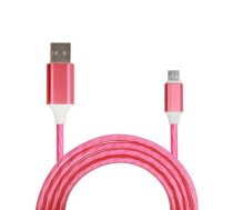 Cable Flow - USB to Micro USB - 1 Meter RED (fast charge)