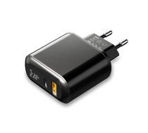 Wall charger Mcdodo CH-7170 PD 20W 2xUSB + USB-C (black)